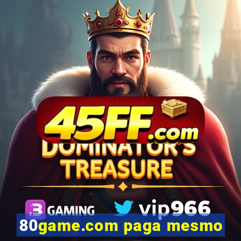 80game.com paga mesmo